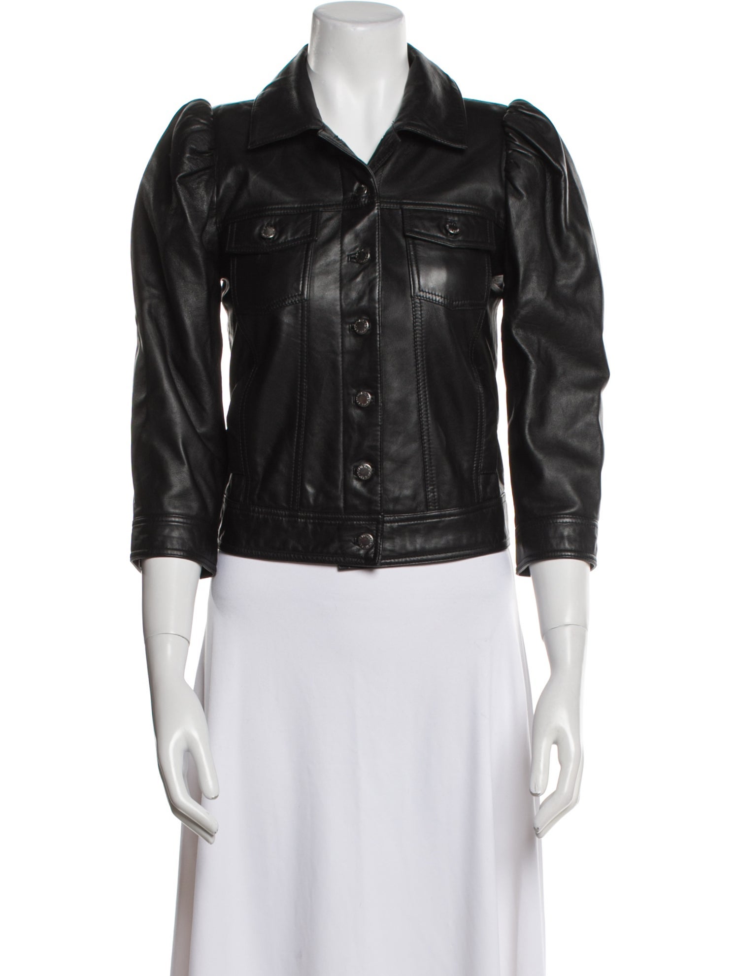 Retrofête Leather Biker Jacket
