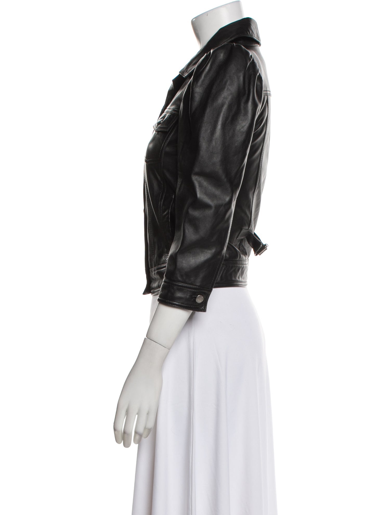 Retrofête Leather Biker Jacket
