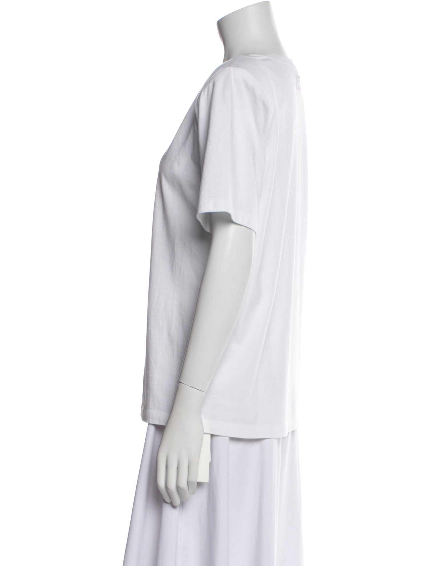 Retrofête Bateau Neckline Short Sleeve T-Shirt