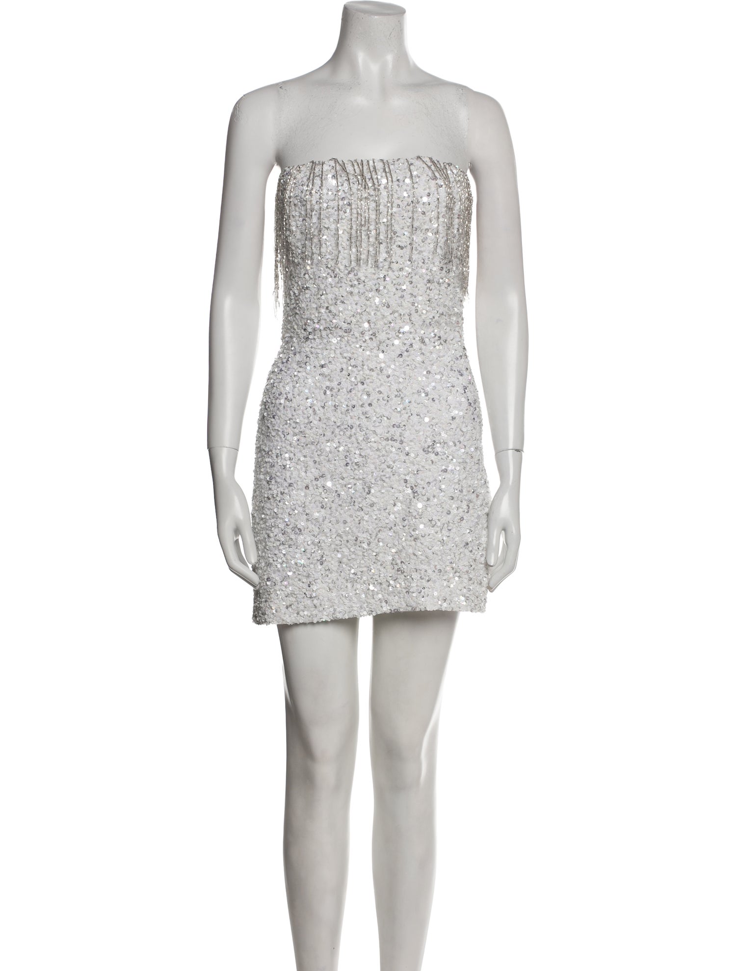 Retrofête Strapless Mini Dress