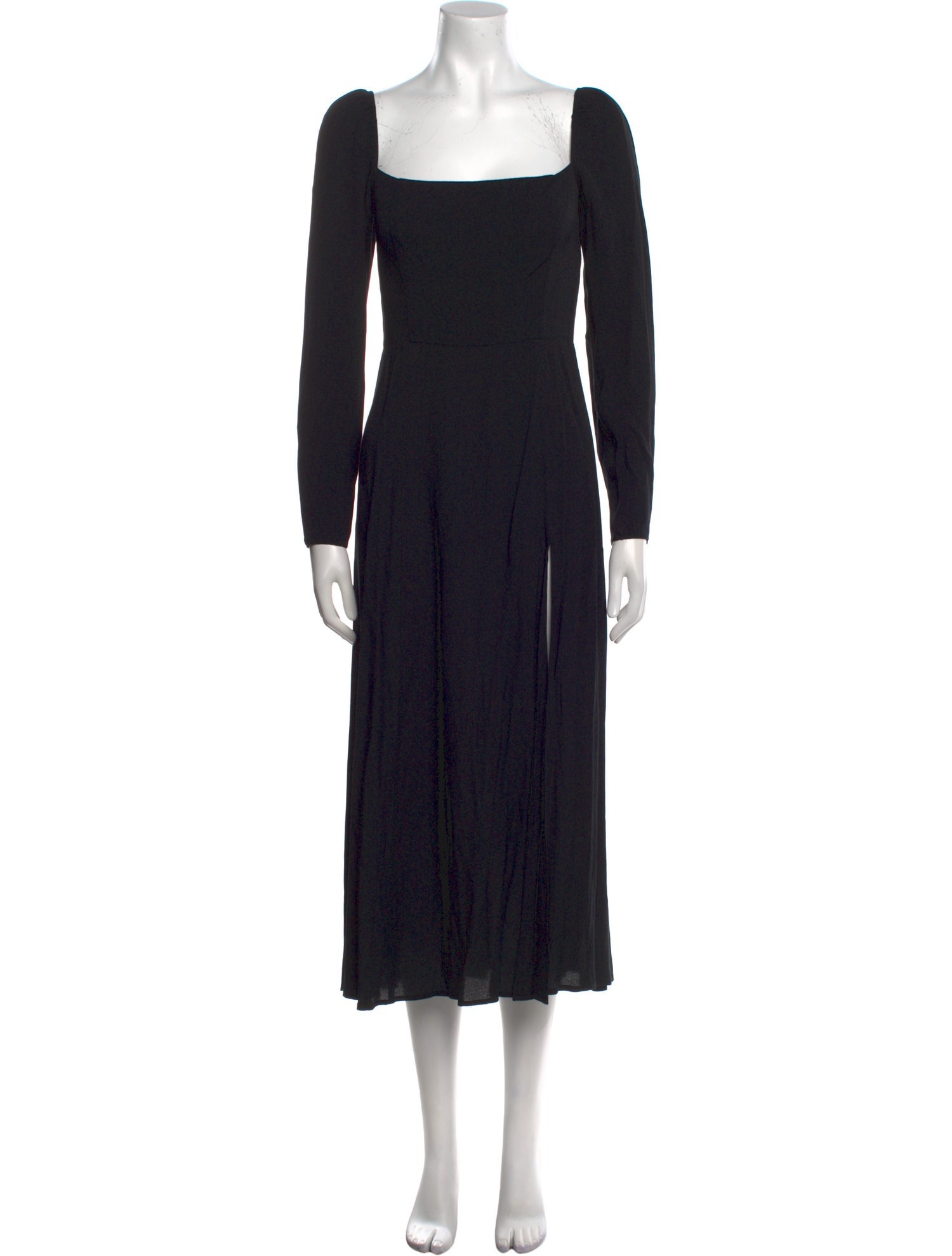 Retrofête Square Neckline Long Dress