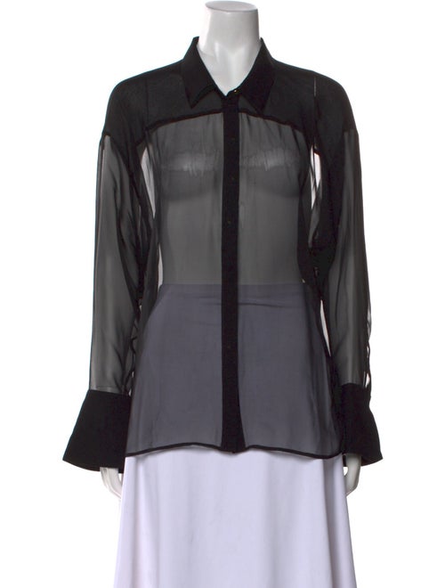 Retrofête Long Sleeve Button-Up Top