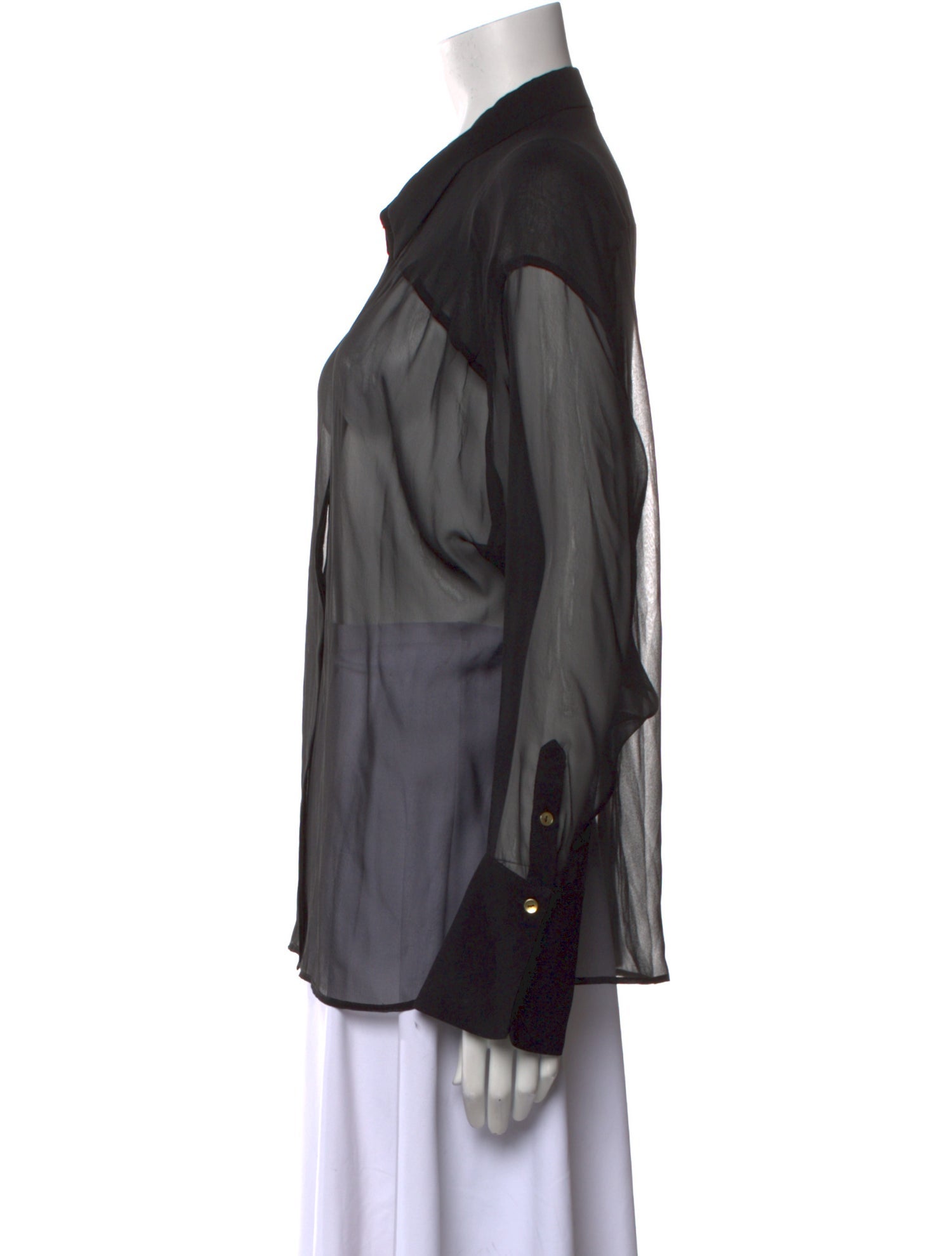 Retrofête Long Sleeve Button-Up Top