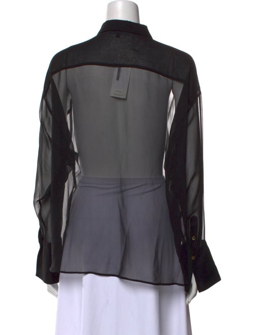 Retrofête Long Sleeve Button-Up Top