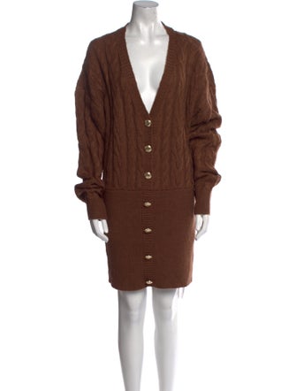 Retrofête V-Neck Mini Dress