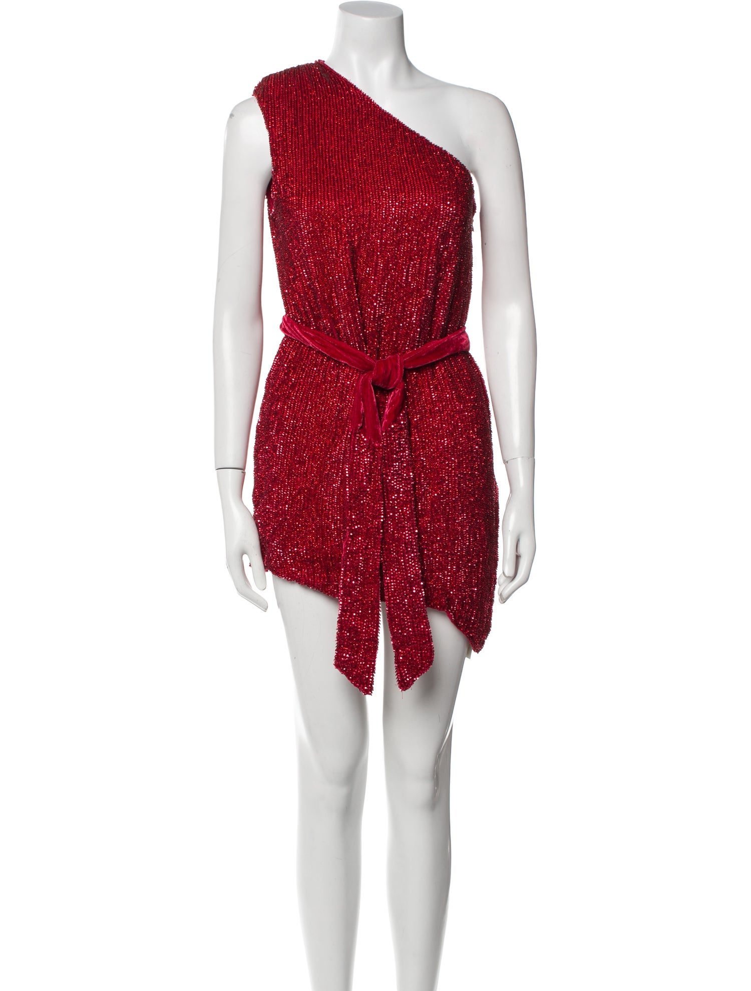 Retrofête One-Shoulder Mini Dress