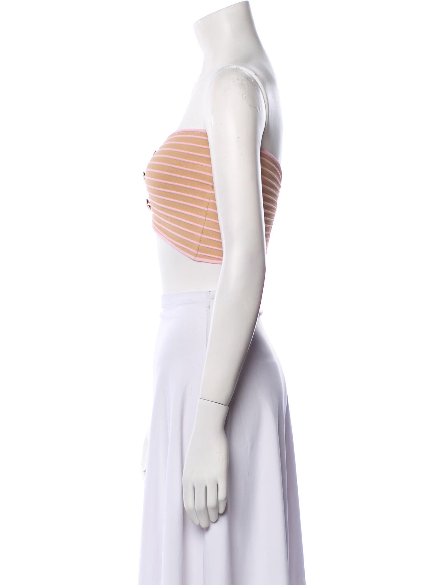 Retrofête Strapless Crop Top