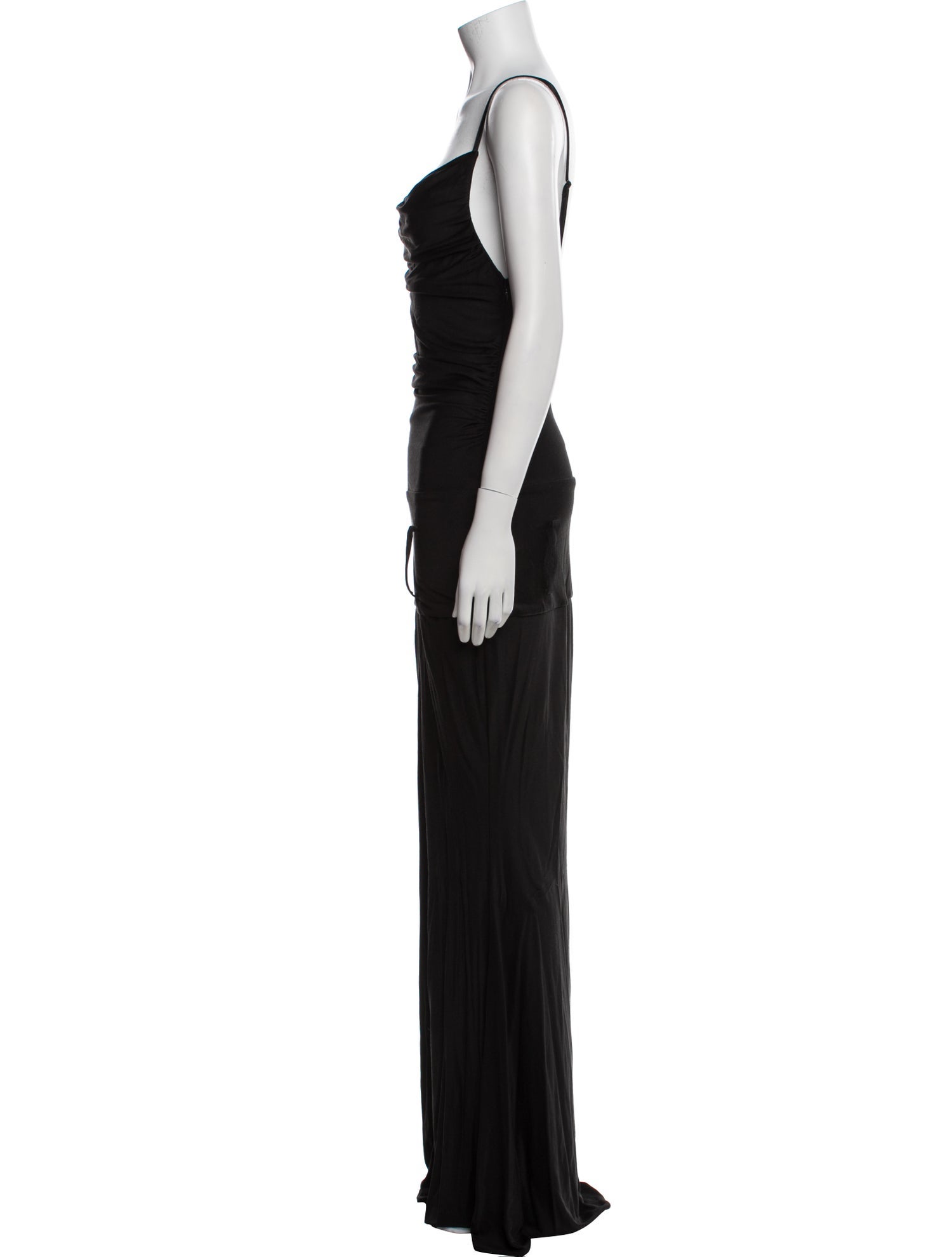Retrofête Square Neckline Long Dress