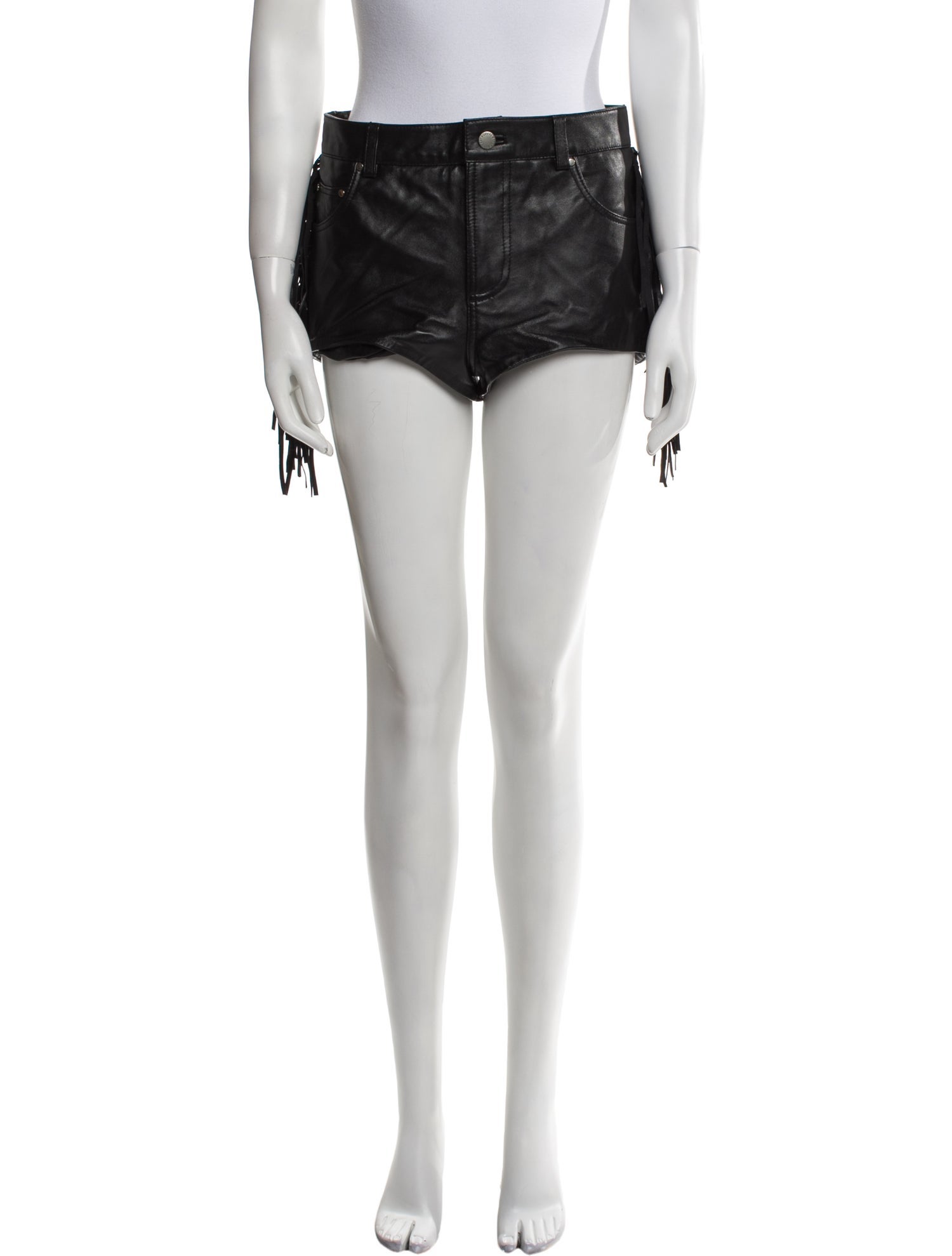 Retrofête Leather Mini Shorts w/ Tags