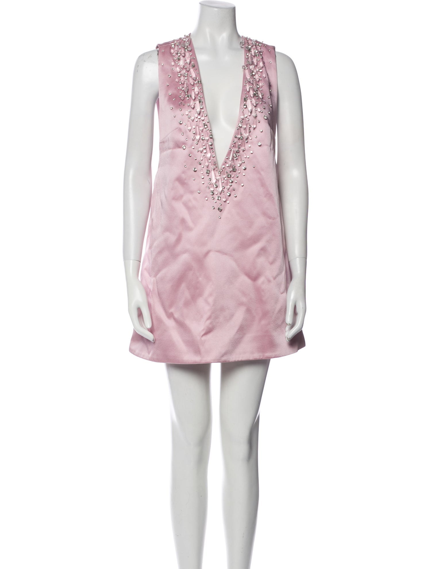 Retrofête V-Neck Mini Dress w/ Tags