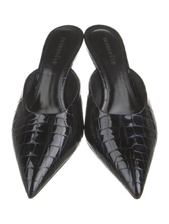 Retrofête Patent Leather Mules