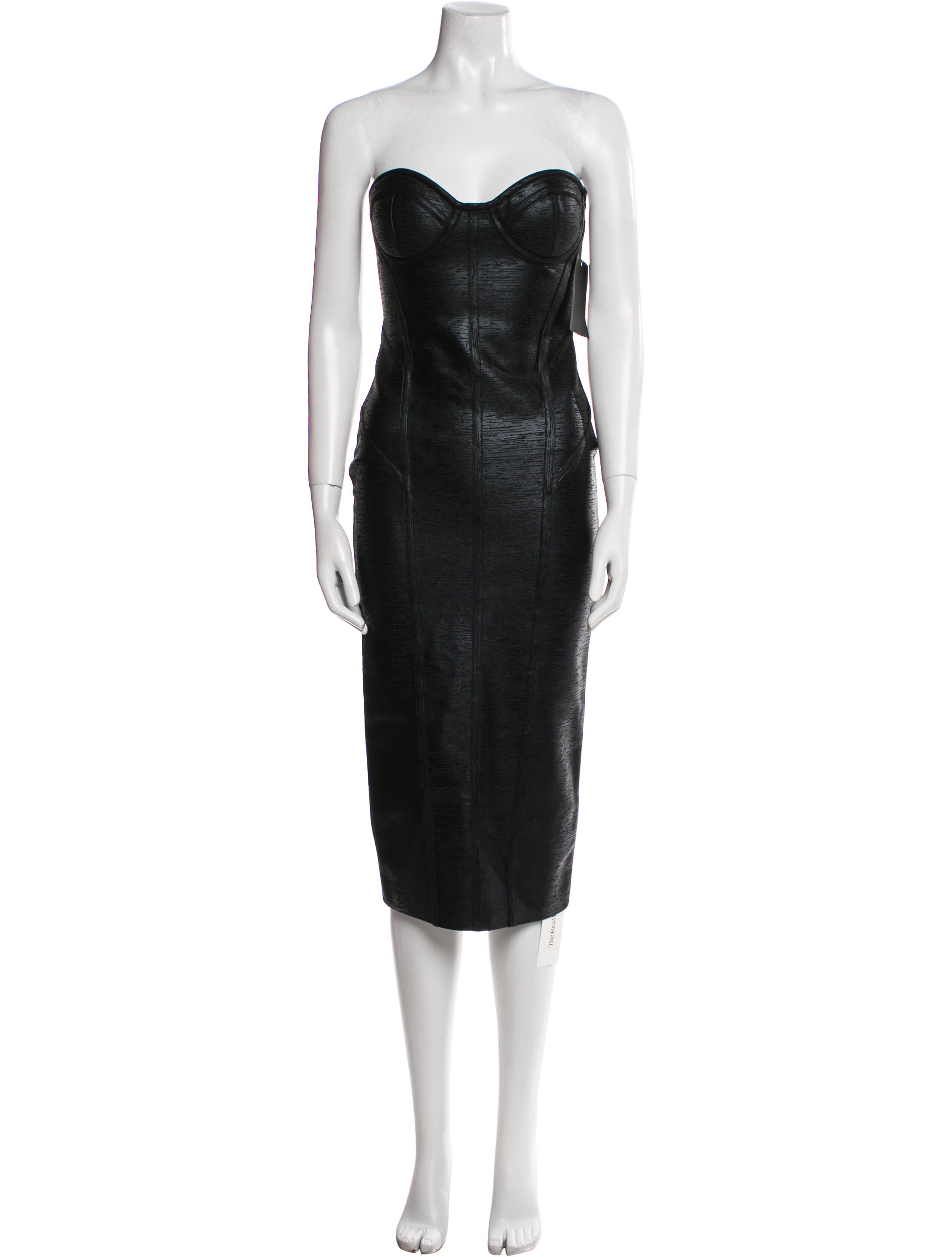 Retrofête Strapless Knee-Length Dress w/ Tags