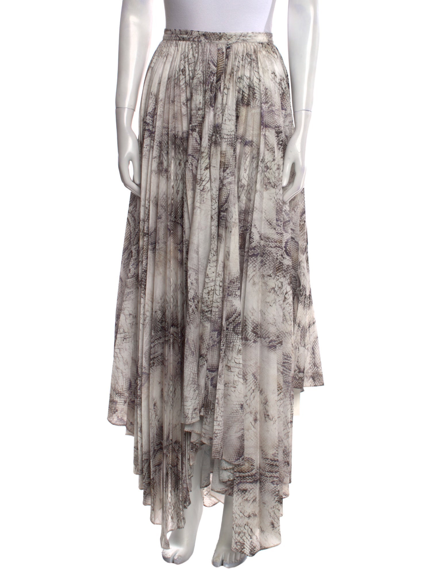 Retrofête Animal Print Long Skirt w/ Tags