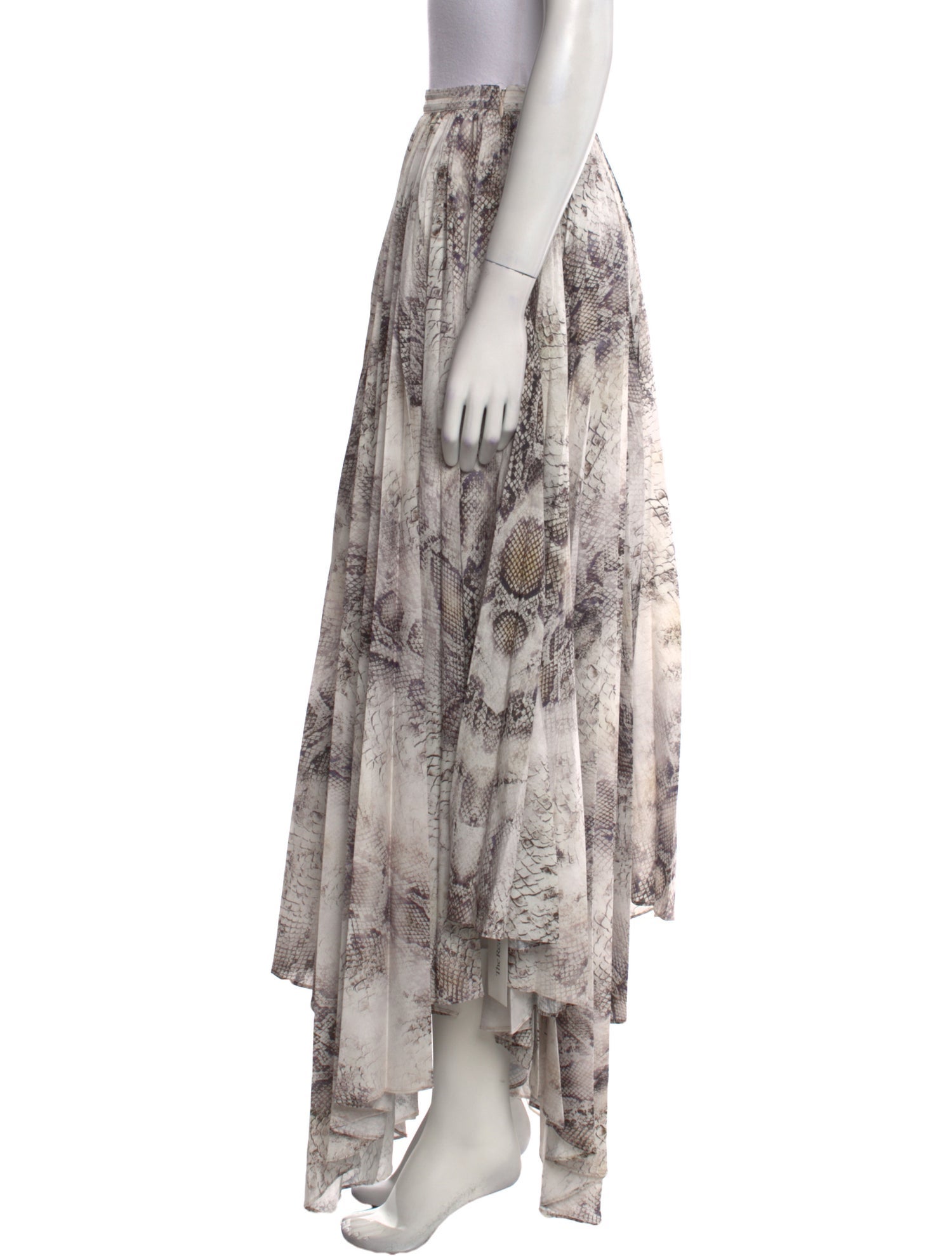 Retrofête Animal Print Long Skirt w/ Tags