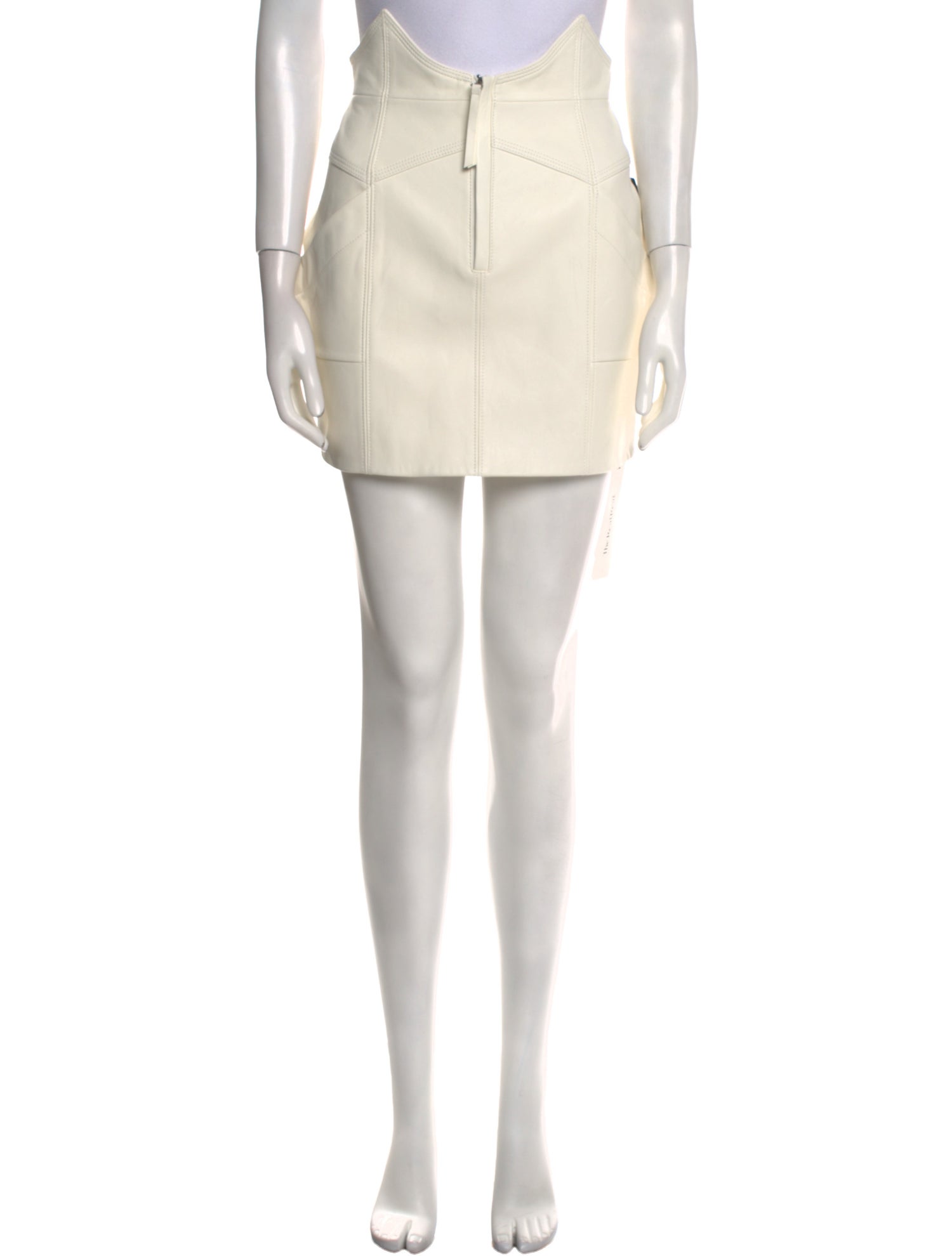 Retrofête Leather Mini Skirt