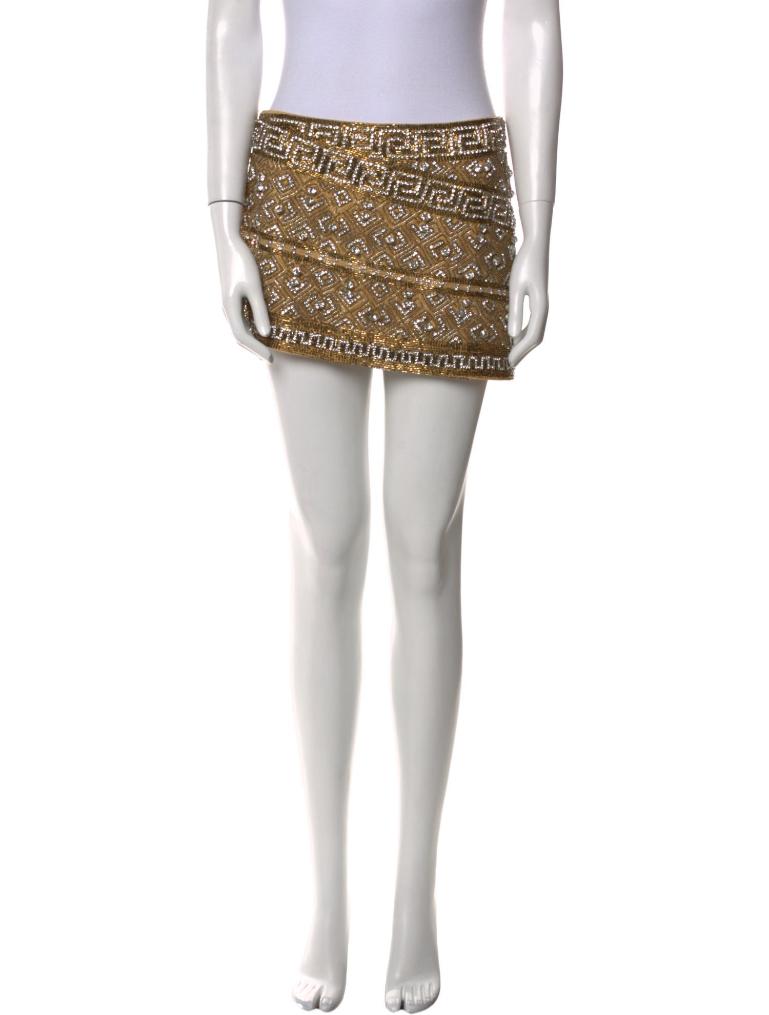 Retrofête Printed Mini Skirt