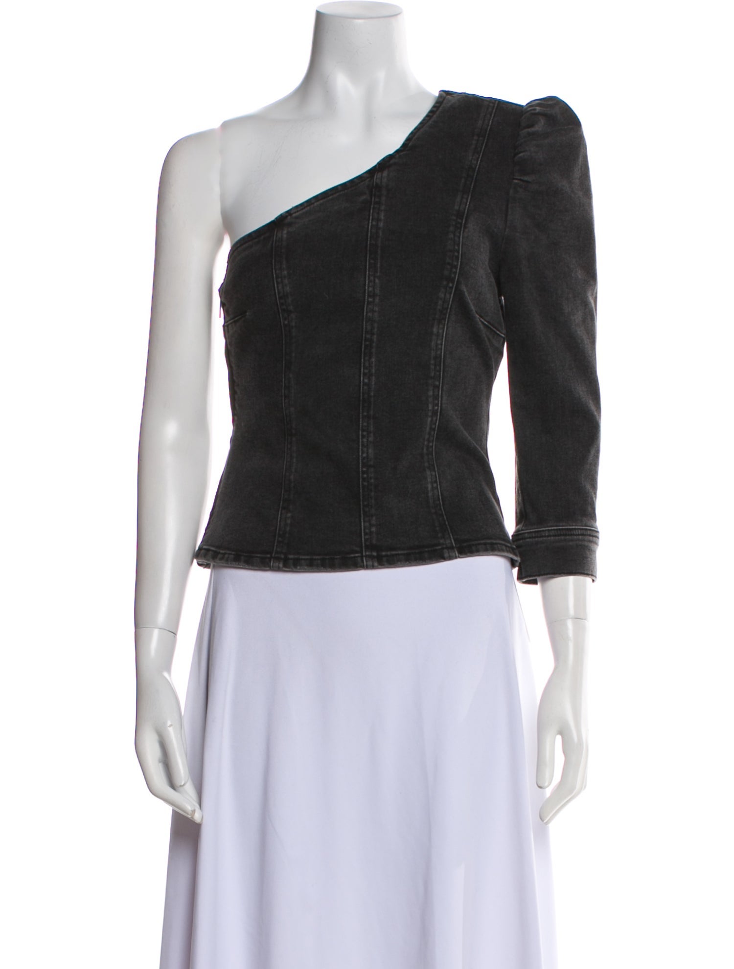 Retrofête One-Shoulder Three-Quarter Sleeve Top w/ Tags