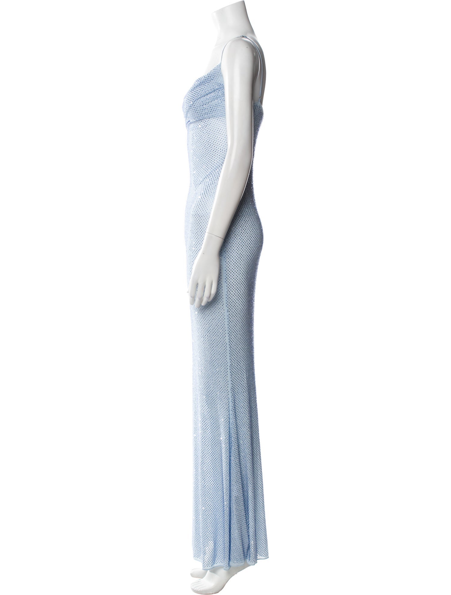 Retrofête Square Neckline Long Dress