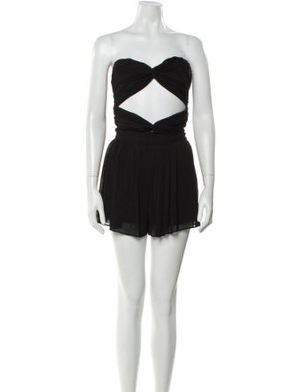 Retrofête Strapless Romper