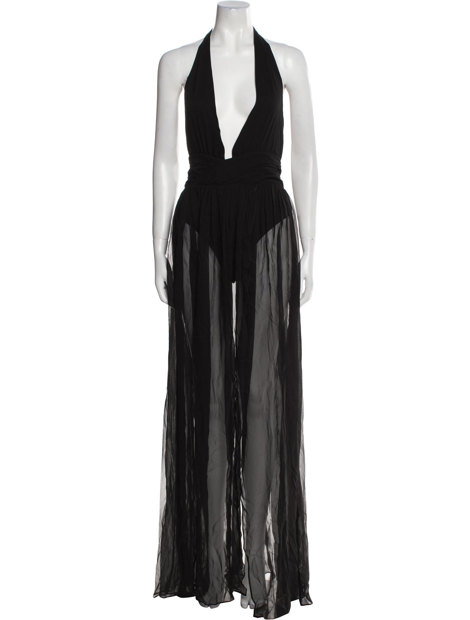 Retrofête Silk Long Dress