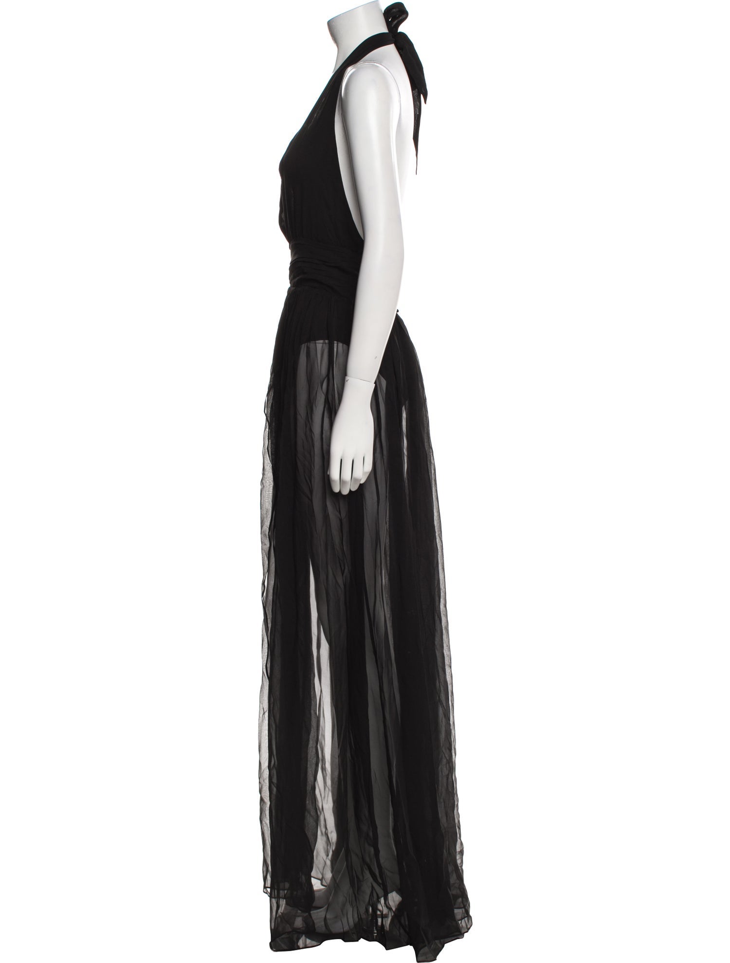 Retrofête Silk Long Dress