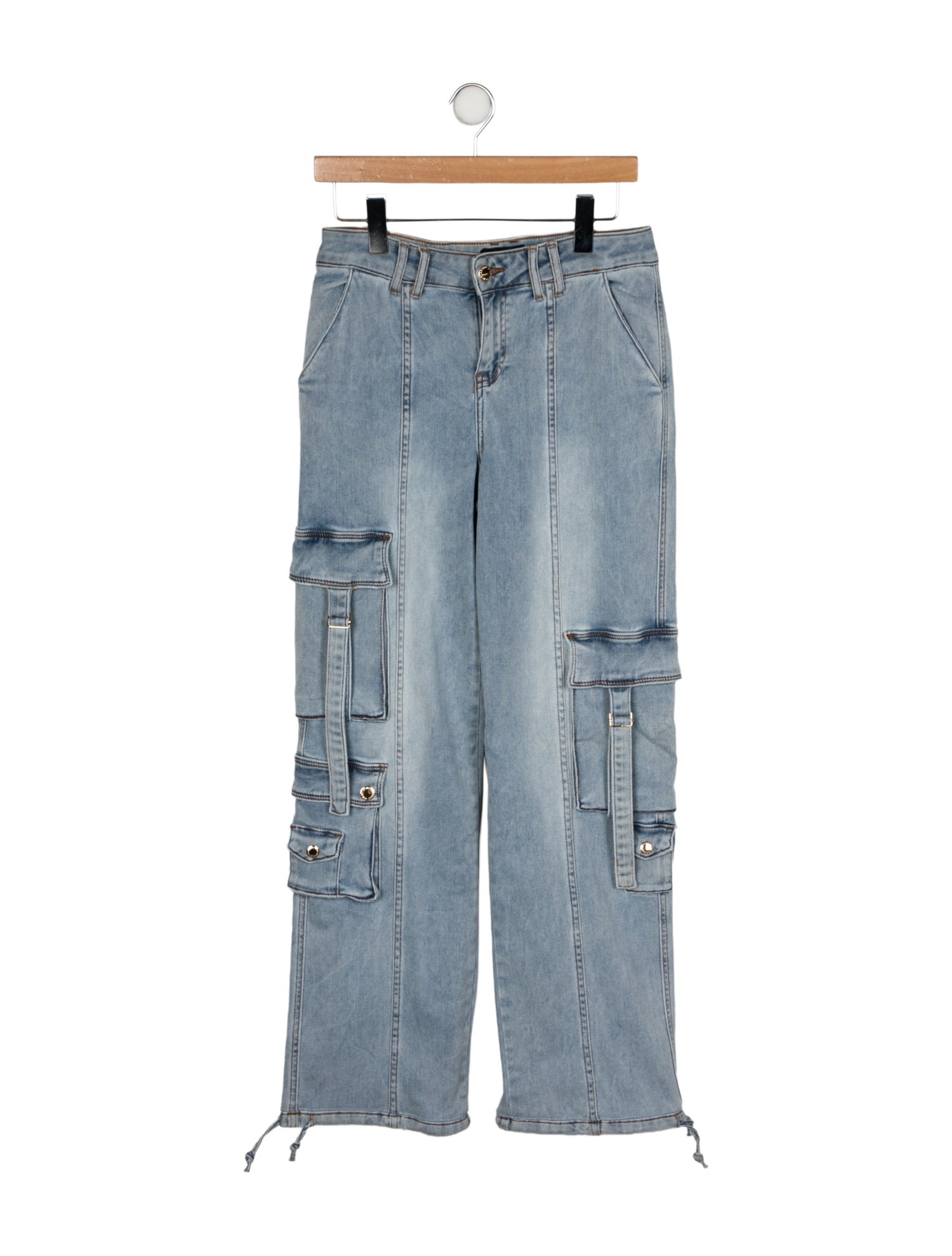 Retrofête Mid-Rise Wide Leg Jeans