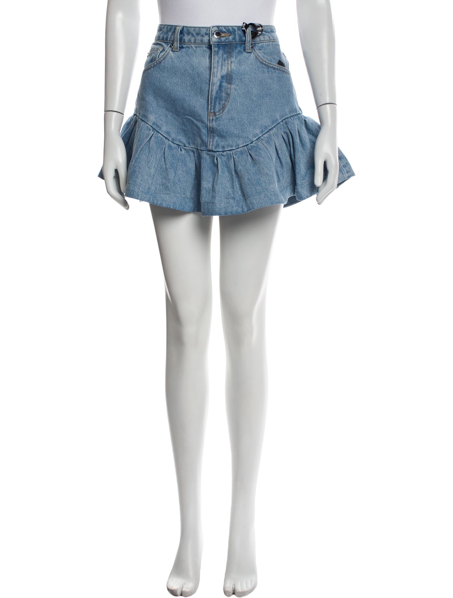Retrofête Distressed Accents Mini Skirt w/ Tags