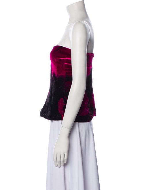 Retrofête Sequin Printed Crop Top