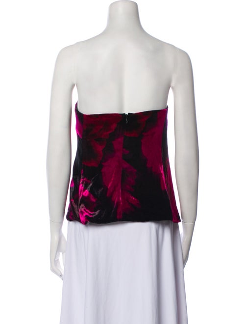 Retrofête Sequin Printed Crop Top