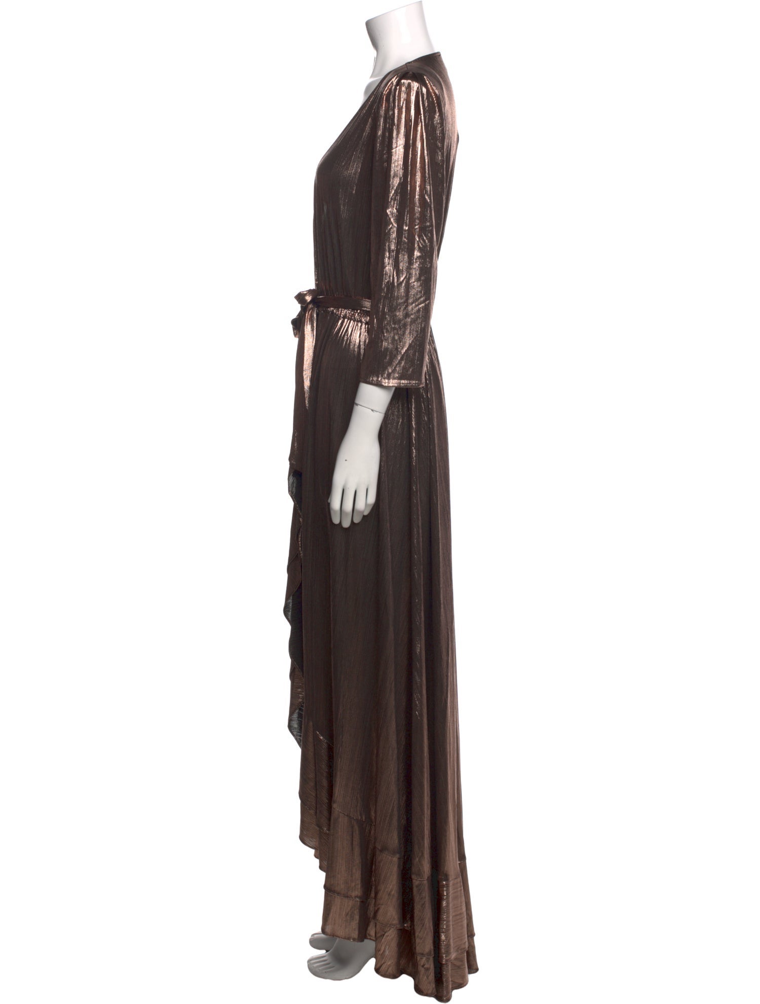 Retrofête V-Neck Long Dress w/ Tags