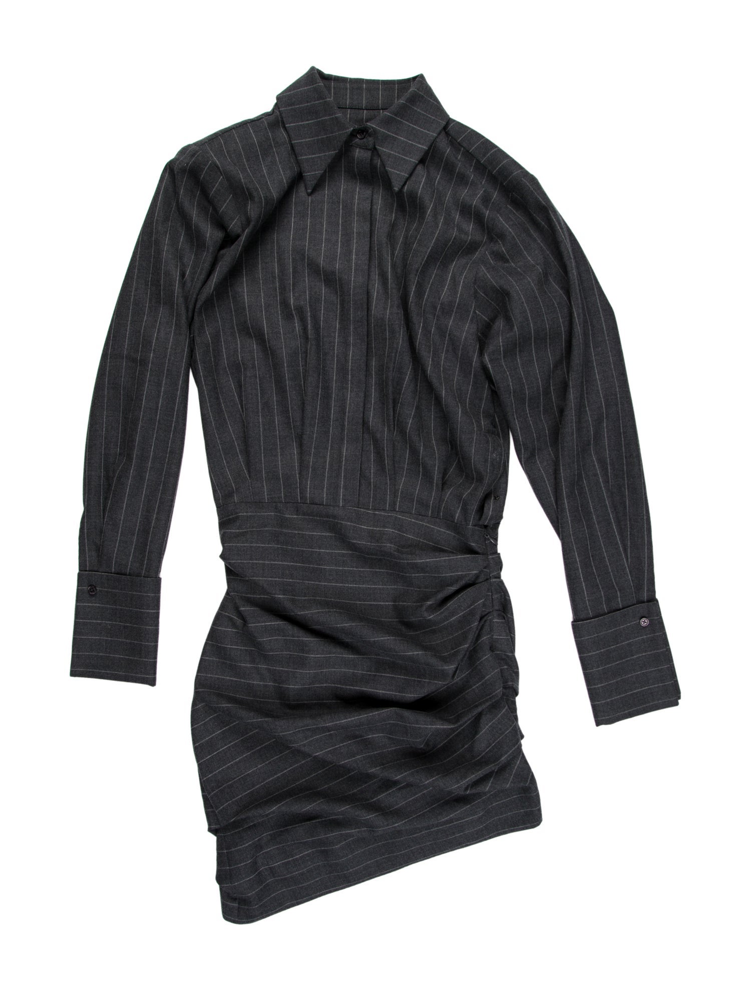 Retrofête Wool Knee-Length Dress