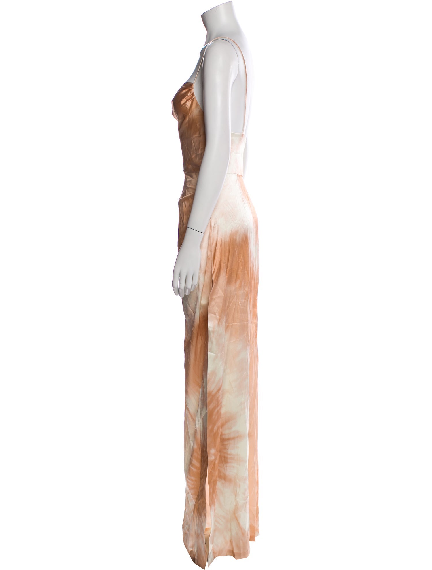 Retrofête Silk Long Dress