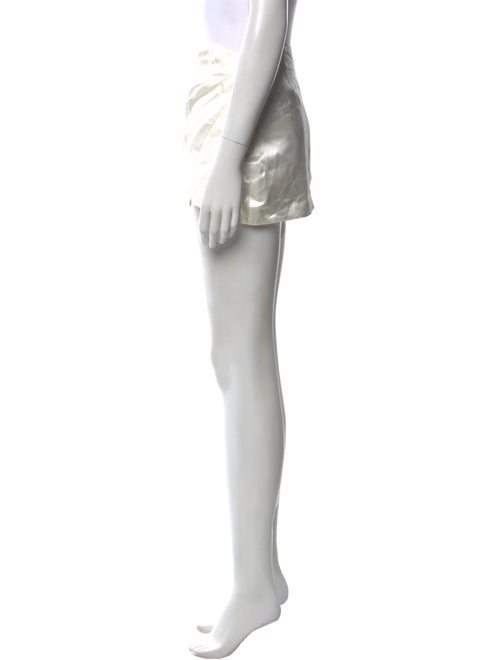 Retrofête Ruffle Embellishment Mini Skirt