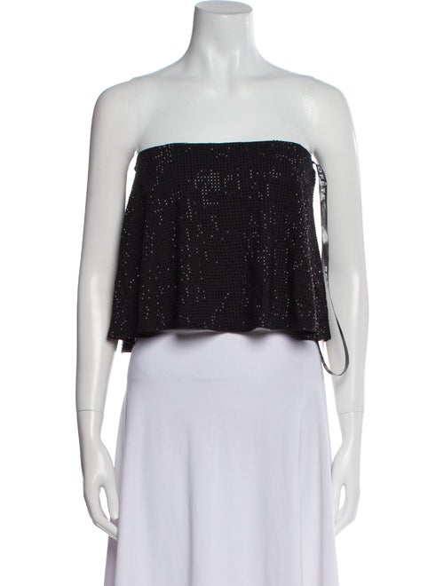 Retrofête Strapless Crop Top