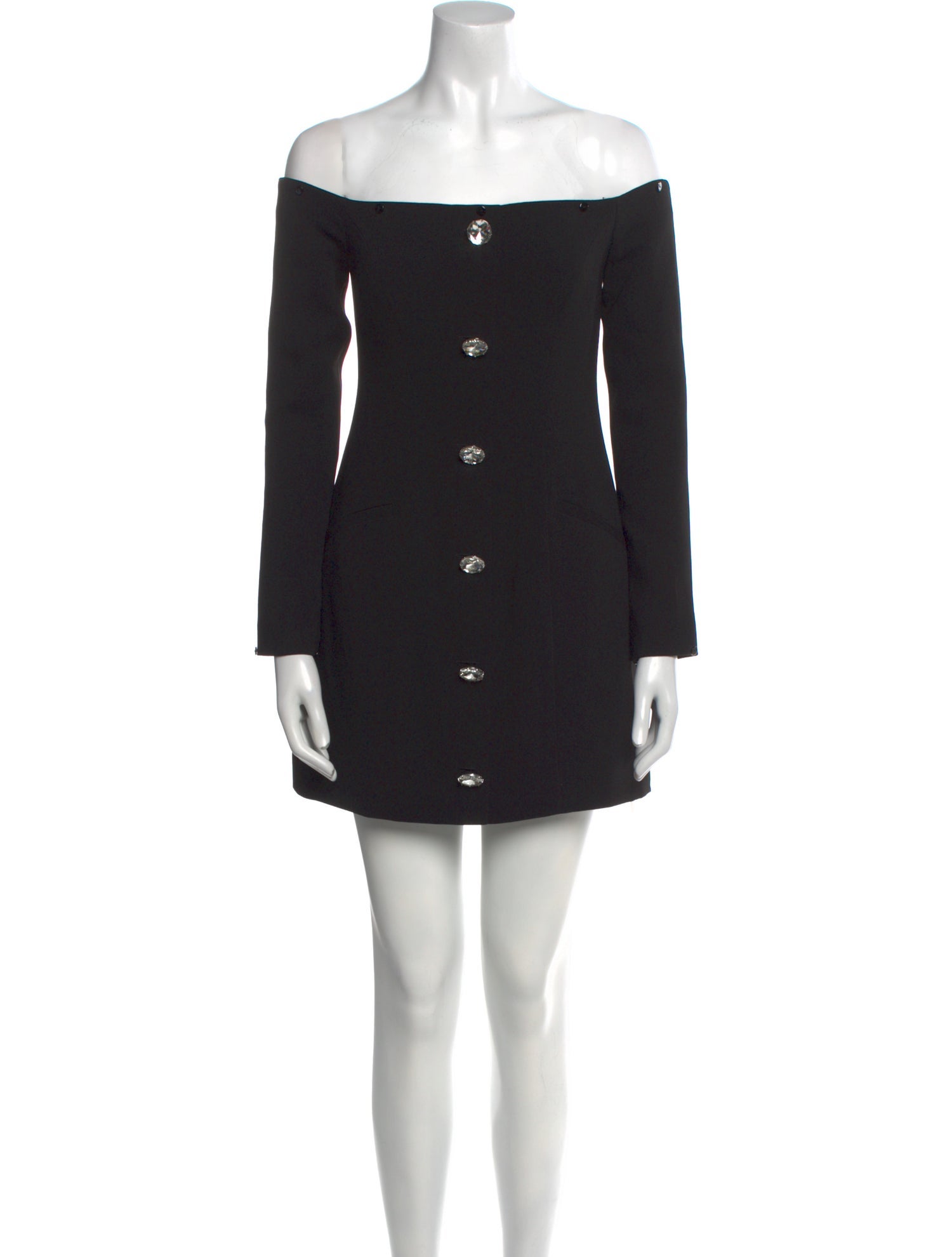 Retrofête Off-The-Shoulder Mini Dress