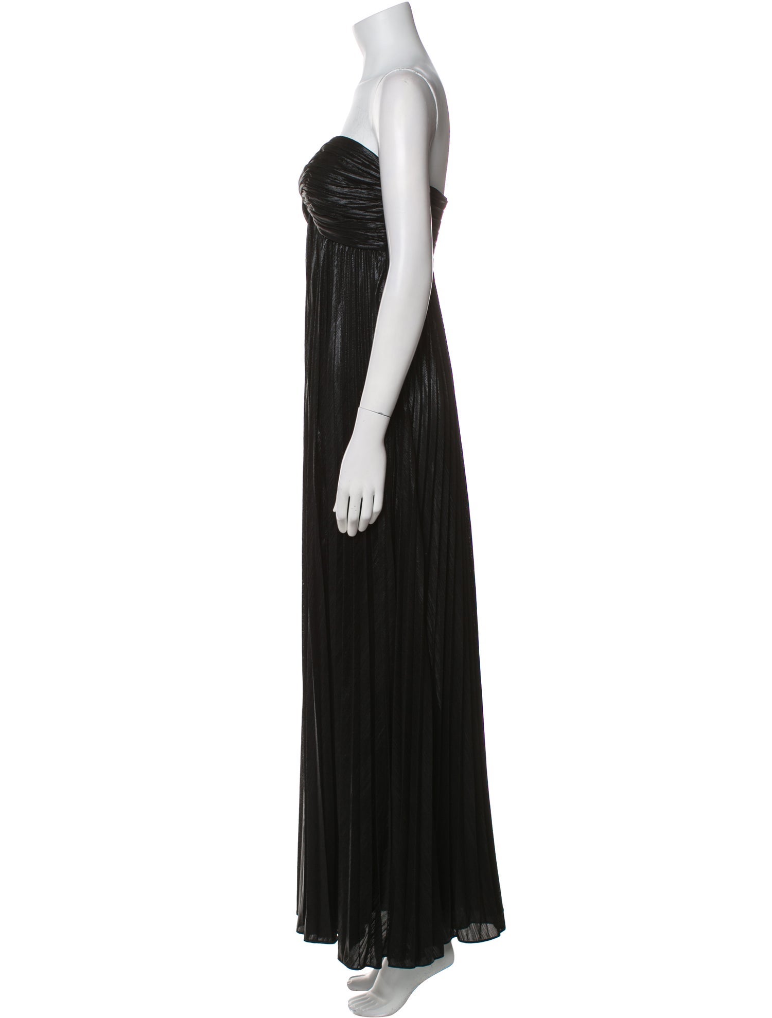 Retrofête Strapless Long Dress