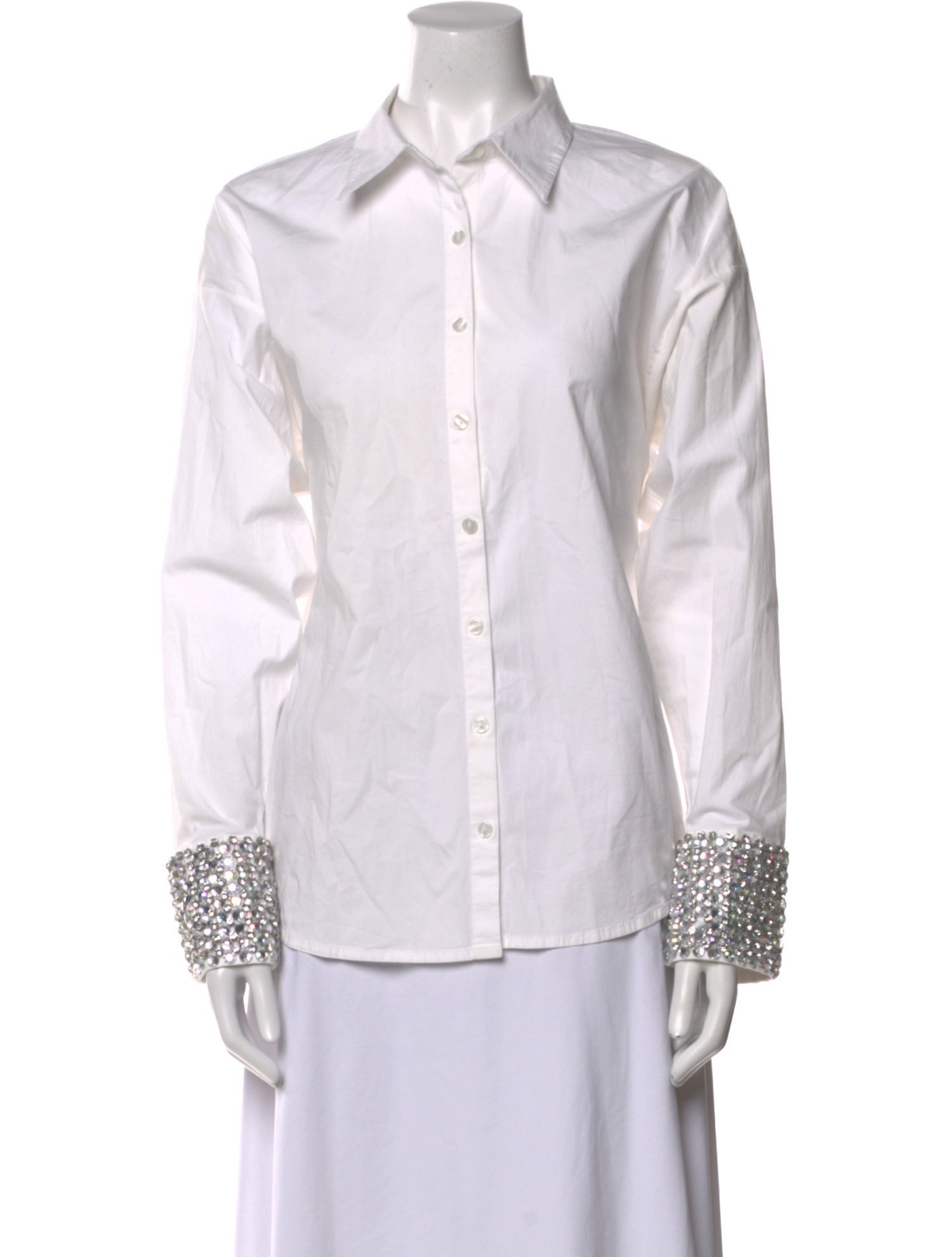 Retrofête Long Sleeve Button-Up Top