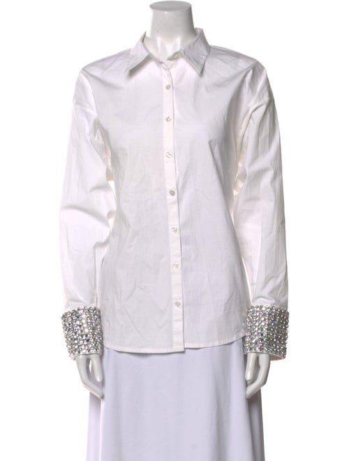 Retrofête Long Sleeve Button-Up Top