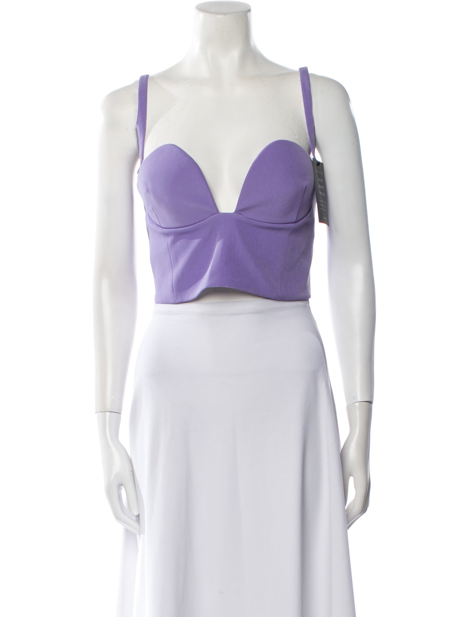 Retrofête V-Neck Sleeveless Crop Top w/ Tags