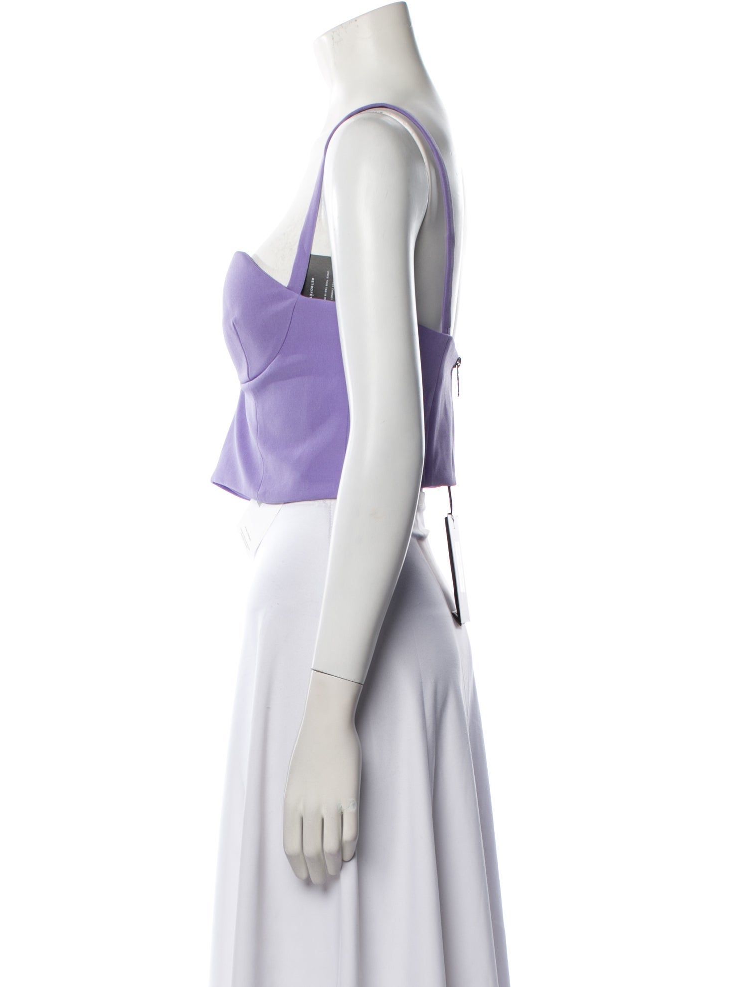 Retrofête V-Neck Sleeveless Crop Top w/ Tags