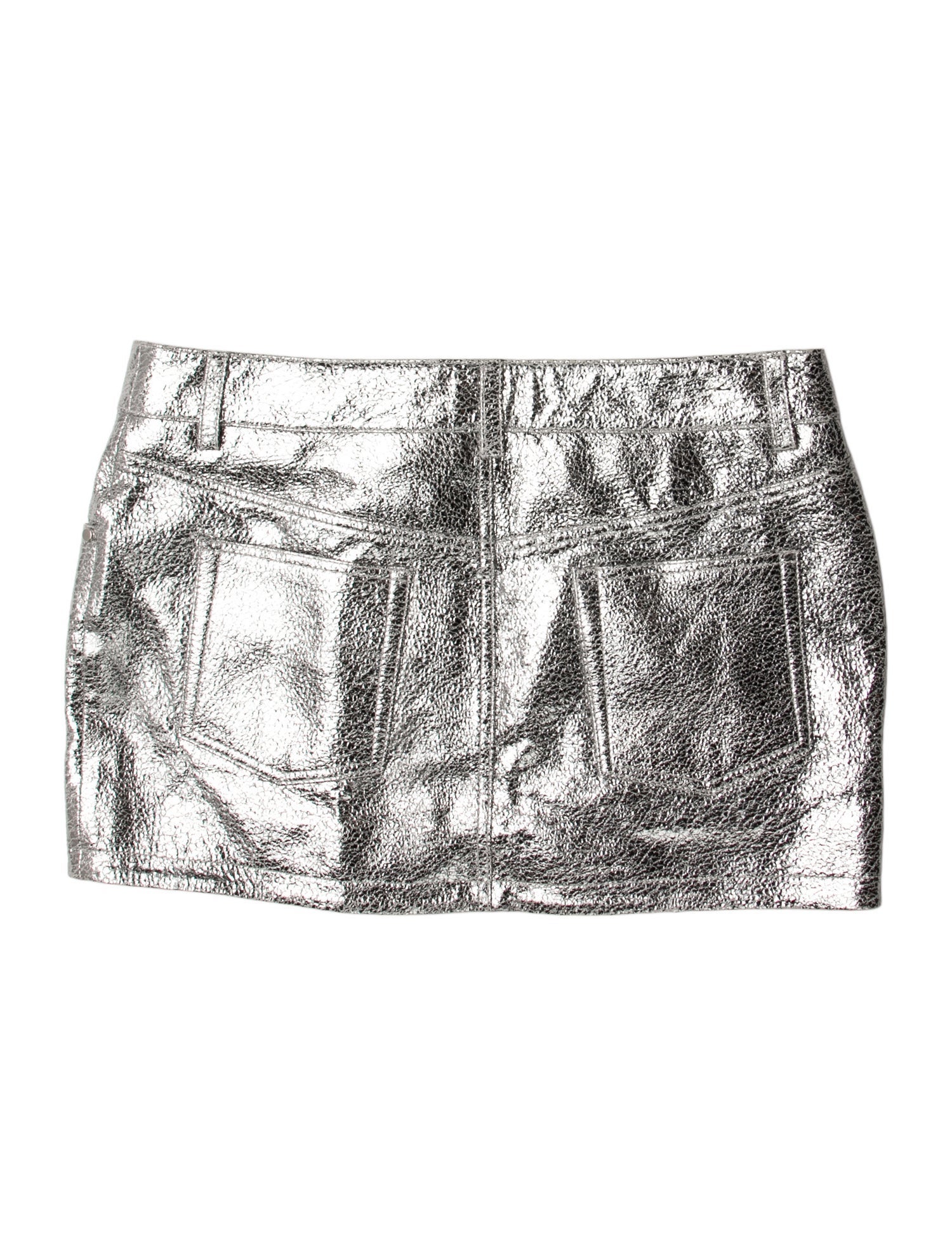 Retrofête Leather Mini Skirt w/ Tags