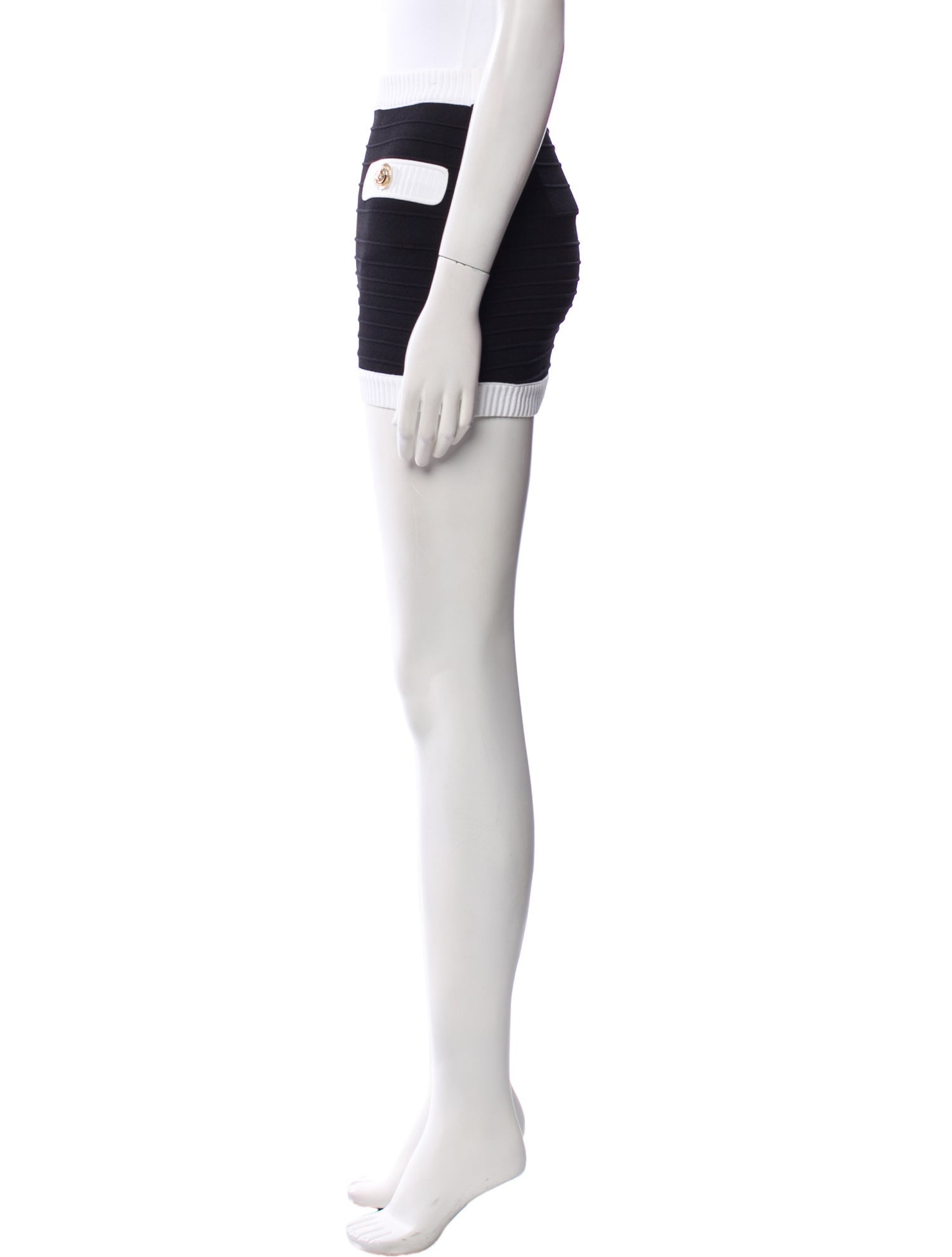 Retrofête Striped Mini Skirt