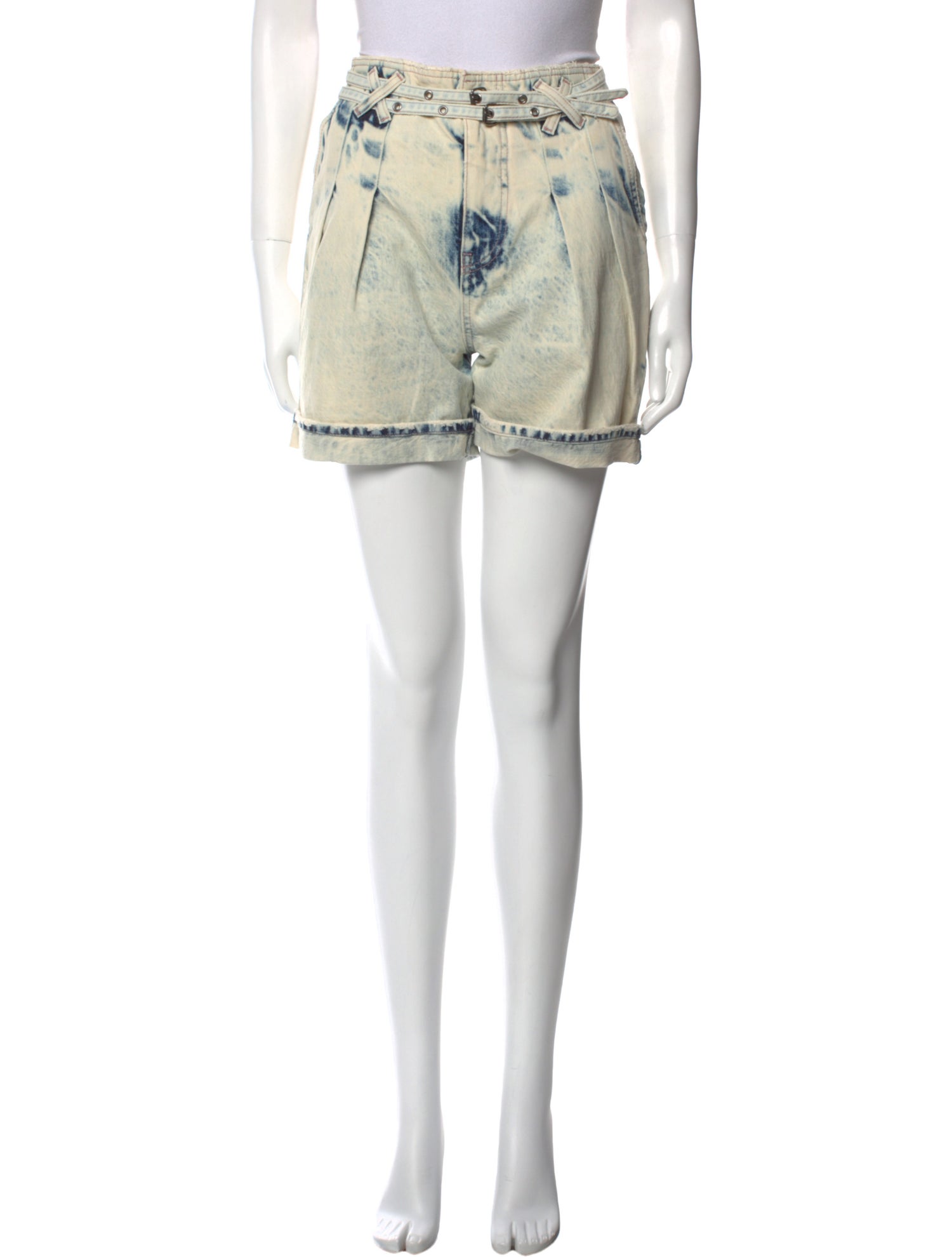 Retrofête Tie-Dye Print Mini Shorts