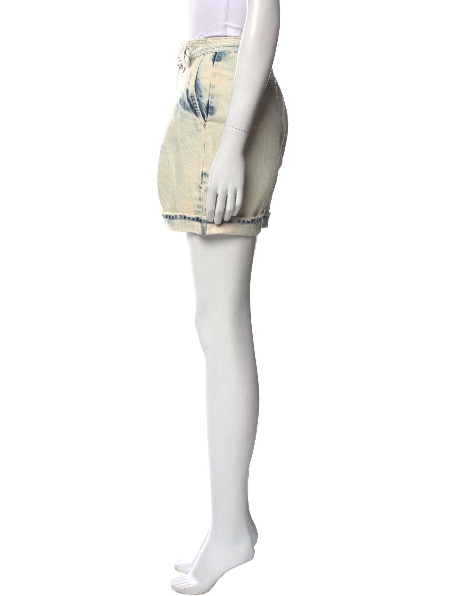 Retrofête Tie-Dye Print Mini Shorts