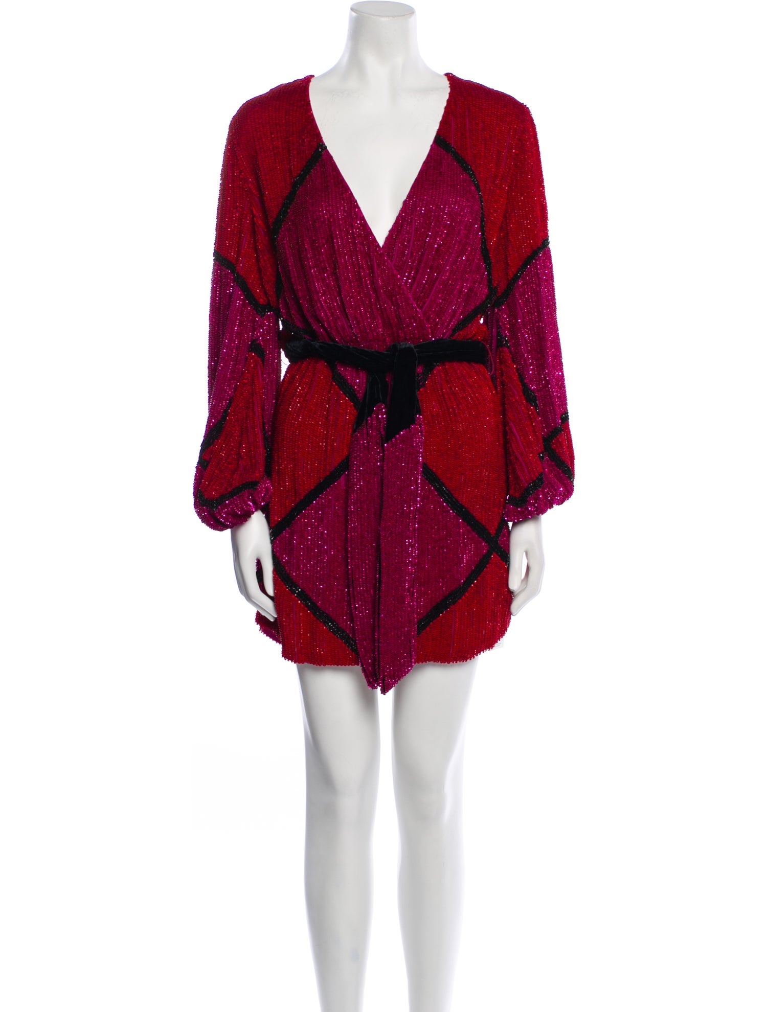 Retrofête Printed Mini Dress