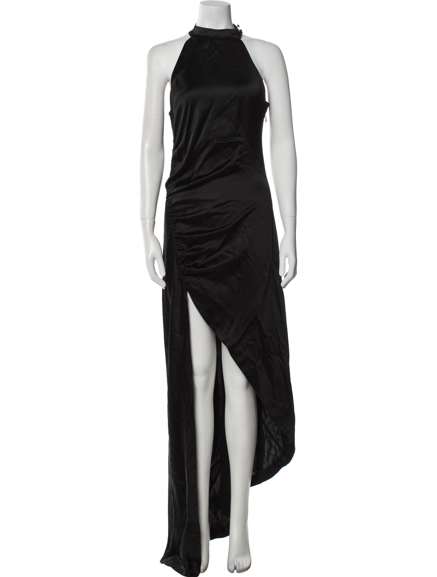 Retrofête Mock Neck Long Dress