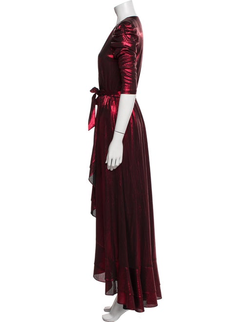 Retrofête V-Neck Long Dress