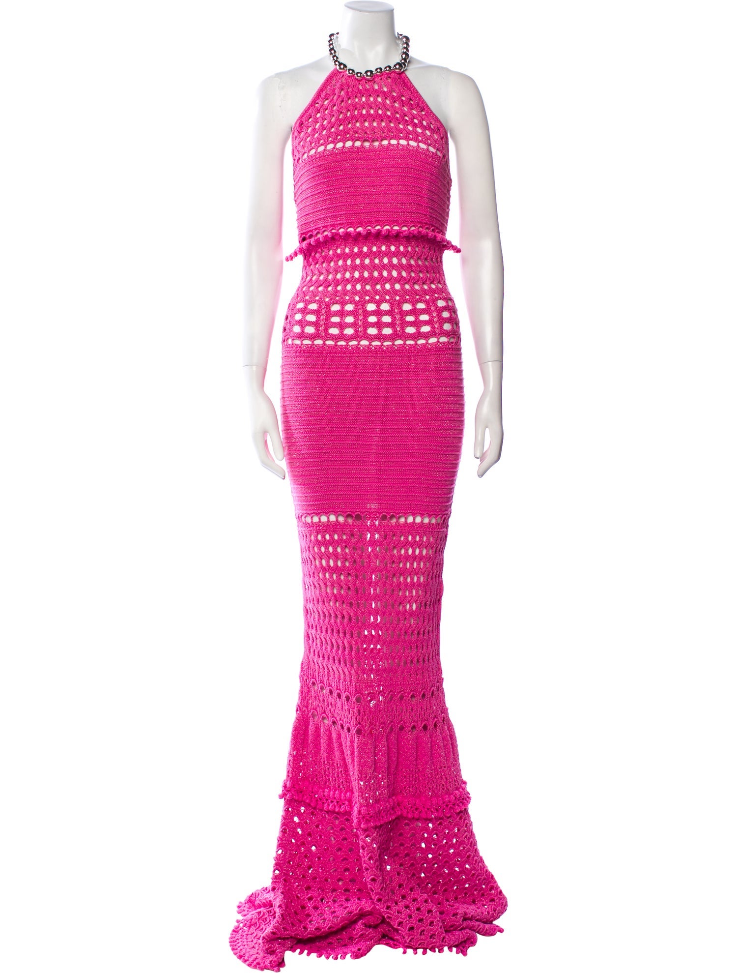 Retrofête Printed Long Dress