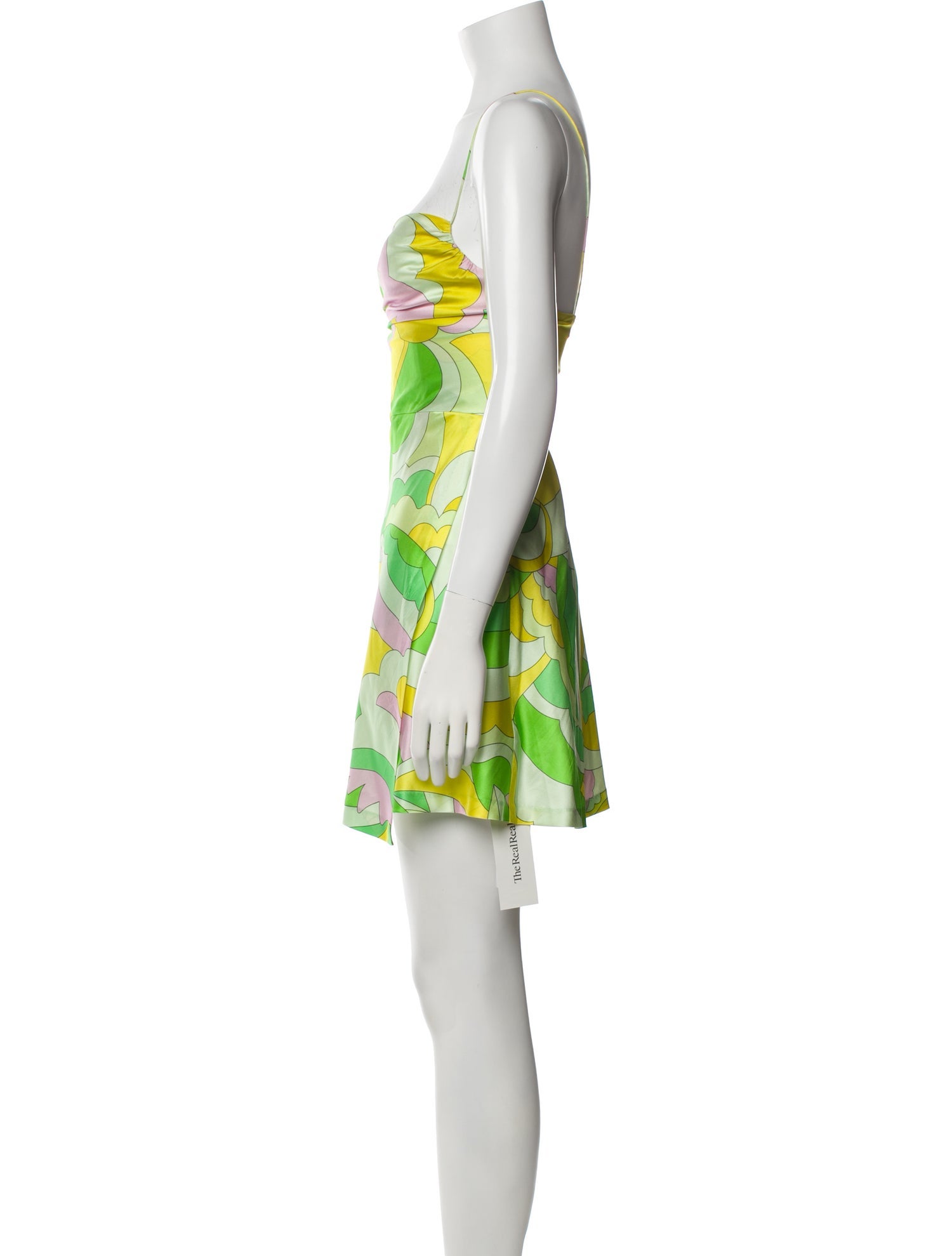 Retrofête Silk Mini Dress