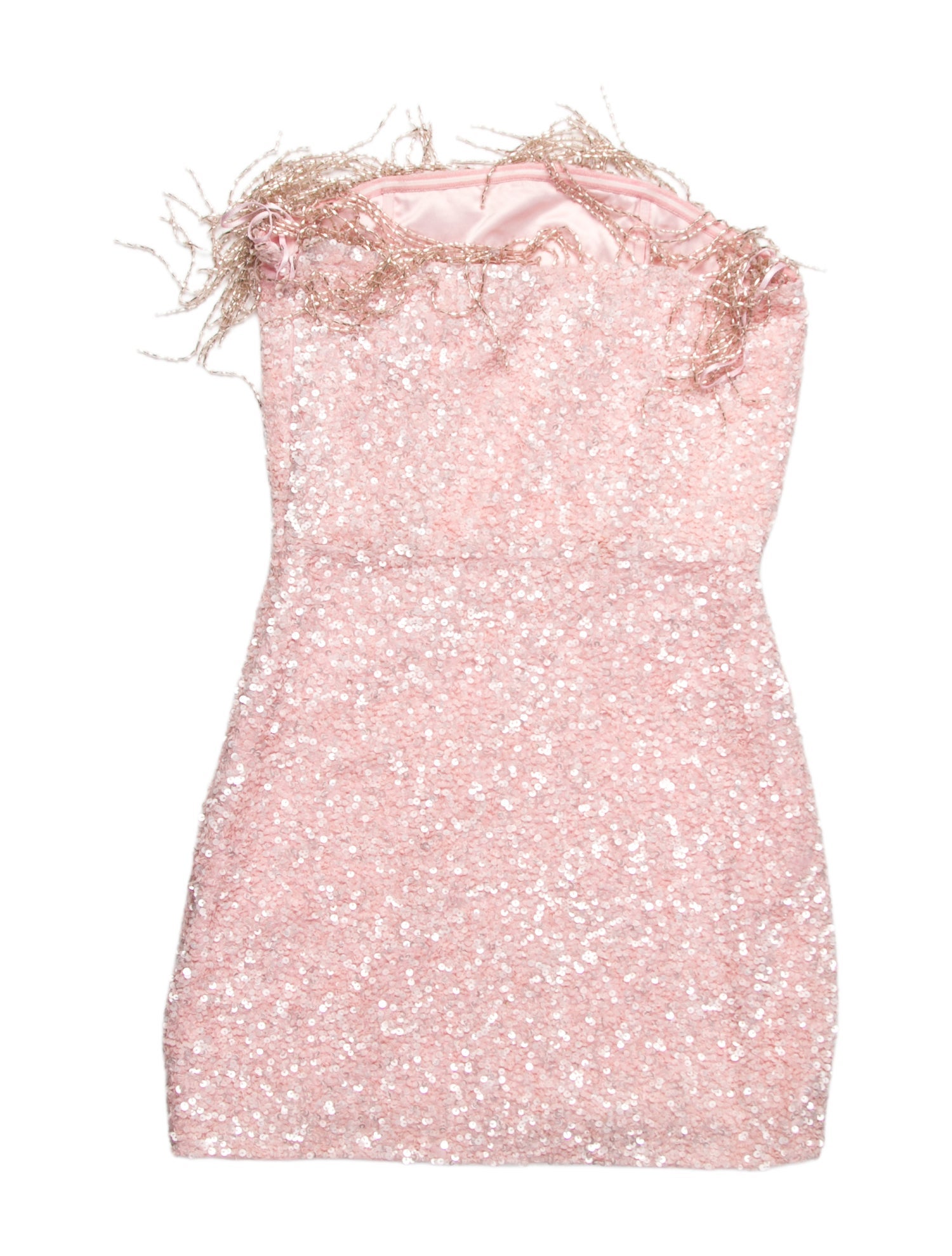 Retrofête Strapless Mini Dress